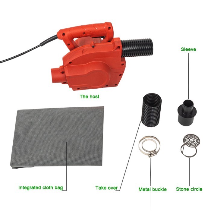 220V 2280W Blowing And Suction Dual Purpose Cleaning Tools Industrial Dust Collector Blower Wall Grinder Universal Sucti