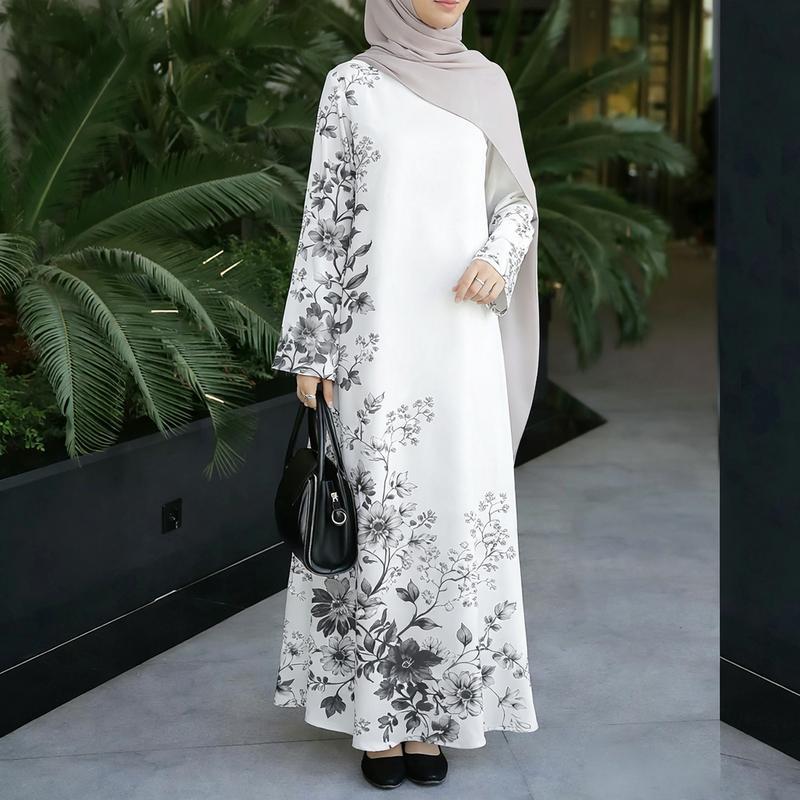 Eid Al-Fitr Attire for Muslim Women - Casual Style with Comfortable Fabric and Bright Colors