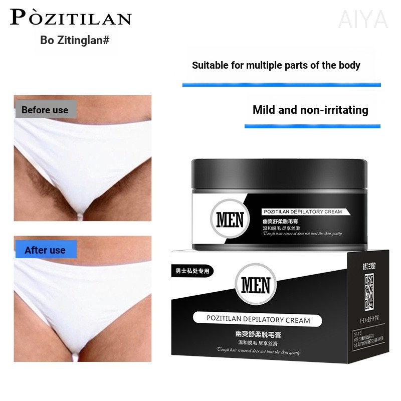 Men's Private Hair Removal Cream Whole Body Leg Gentle No | Shopee Malaysia