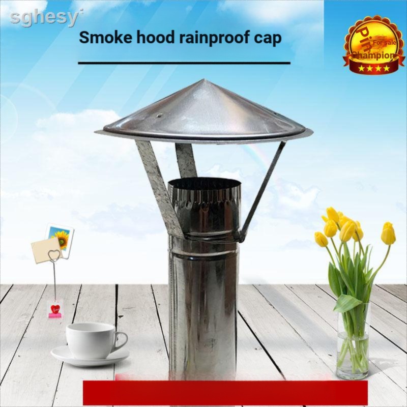 dg Household Heating Wood Stove Stainless Steel Elbow White Iron Skin