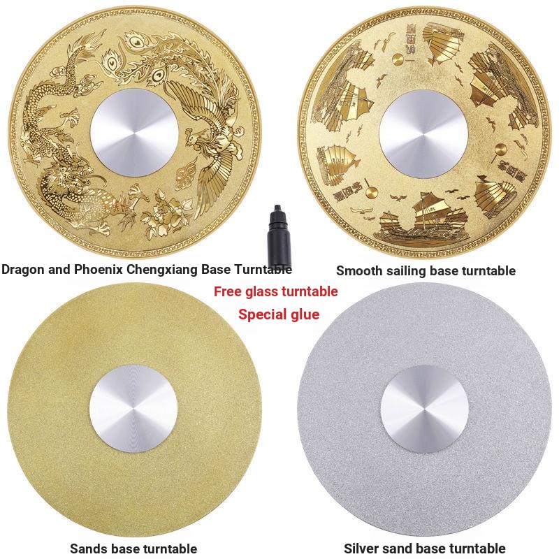 Dining Table Turntable Tempered Glass Round Rotating Large Disc