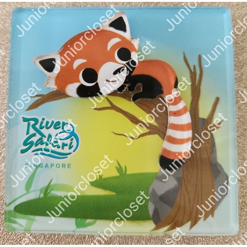 Memorabilia collection ️ authentic River Safari Red Panda Fridge Magnet