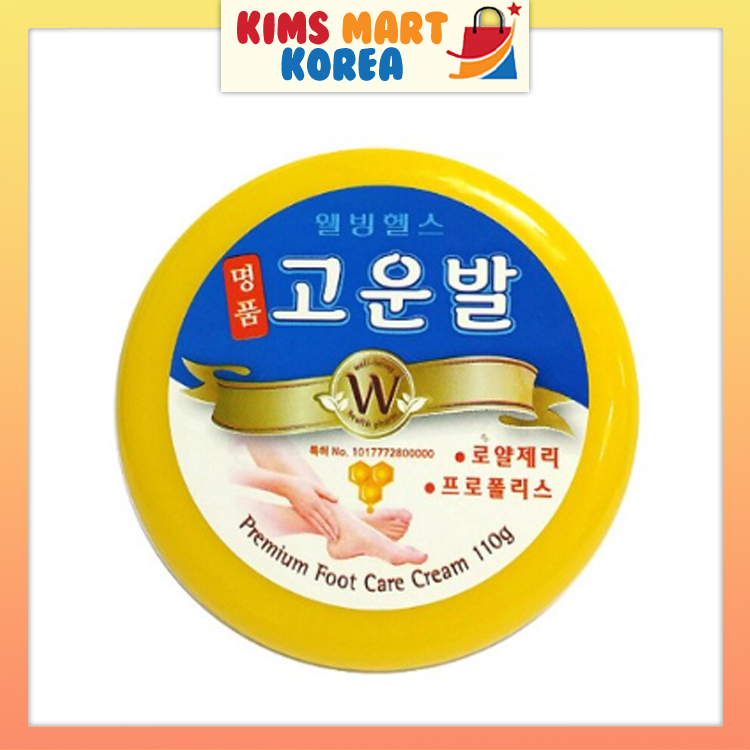 K Well being Premium Moisturizing Foot Care Cream Original Korean Foot Care Product 110g