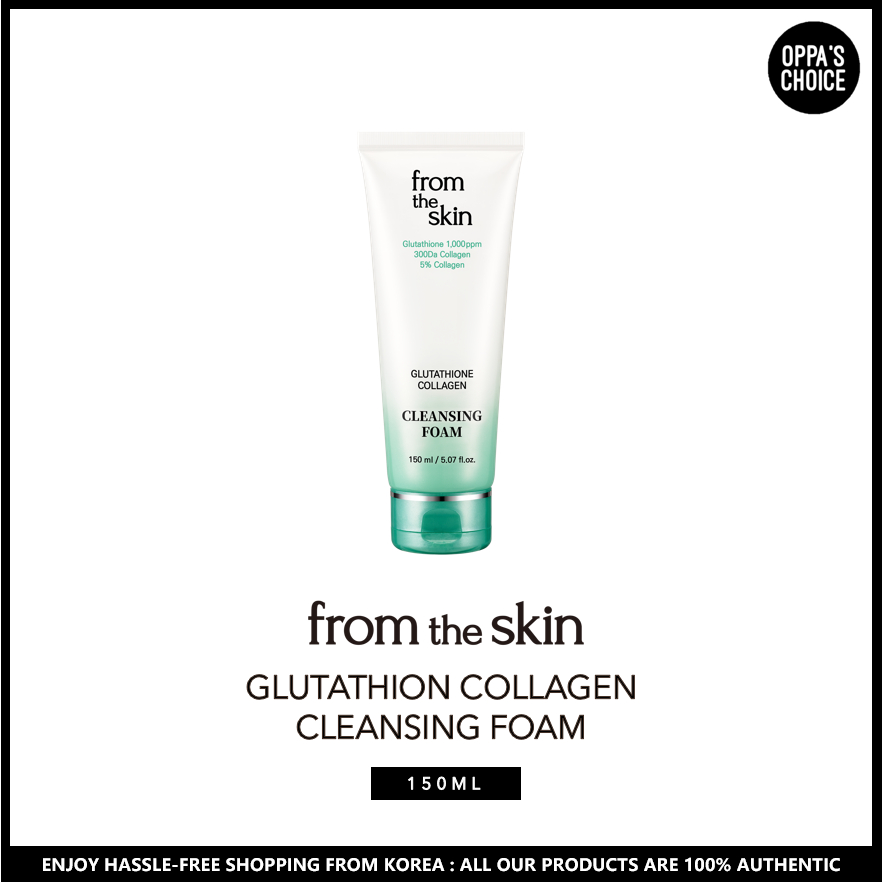 [NEW/READY TO SHIP] FROM THE SKIN (BIOMOA) GLUTATHIONE COLLAGEN CLEANSING FOAM 150ml