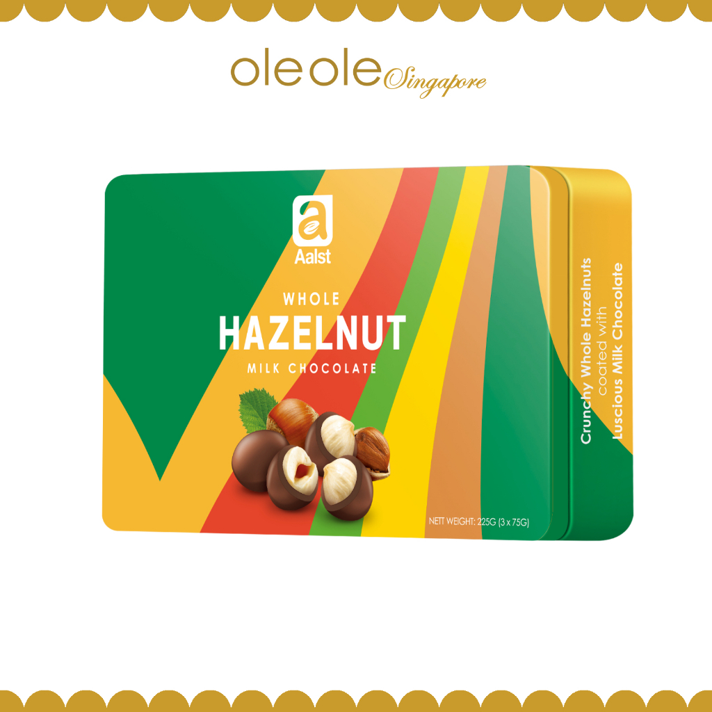 Aalst Whole Hazelnut Milk Chocolate 225g (AC301HZ05AHT11)
