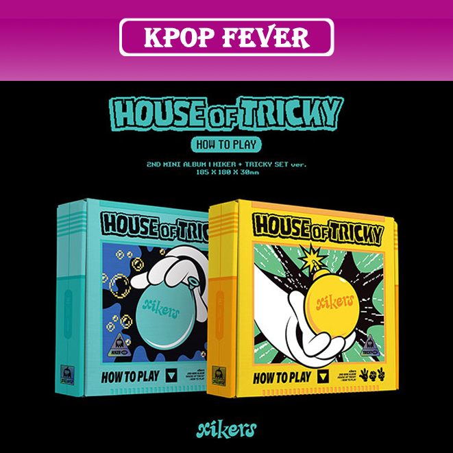 [POB] xikers - [HOUSE OF TRICKY : HOW TO PLAY] 2nd MINI ALBUM PHOTOBOOK PHOTOCARD SEALED