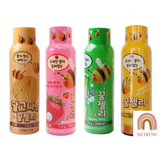 Kprime] Mukbang Honey Jelly 110g 4 Flavors ( Original/Strawberry/Sprite/Dalgona )/Asmr