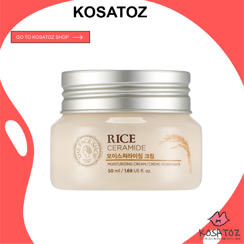 The Face Shop Rice Moisturizing Ceramide Cream 50ml