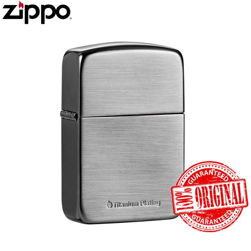 Zippo 1941 TITANIUM Black / Made in USA / Boyfriend Gift