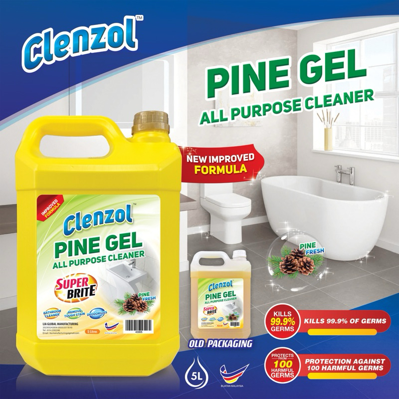 Pine Disinfectant 5L (Gel) / HOSPITAL GRADE / FOR ANTI-BACTERIAL DISINFECTANT / SURFACE DISINFECTANT