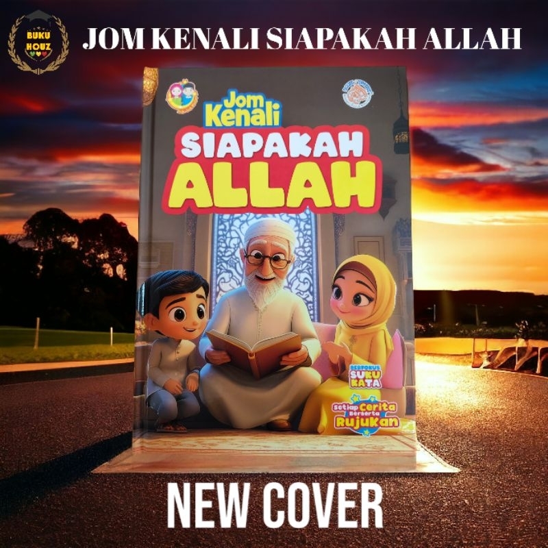 Jom Kenali Siapakah ALLAH/Suku Kata/Hard Cover/3D Illustration/Buku Agama/Islam