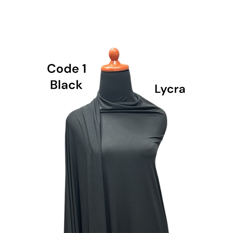 Lycra premium quality 0 1 0 6 6 1 3 0 4 0 (update new colour )kain potong and rool available best price