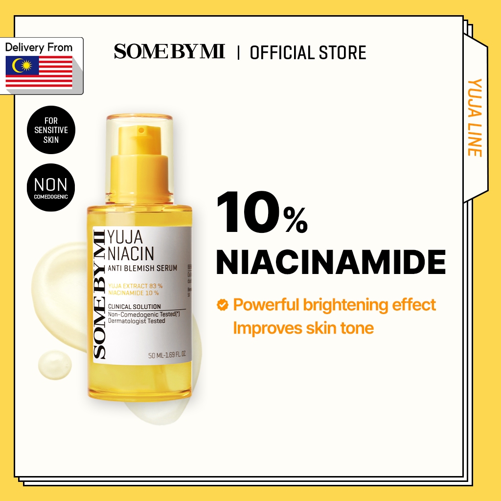 [SOME BY MI] NEW Yuja Niacin 30 Days Blemish Care Serum 50ml [Brightening Vitamin Care, Niacinamide]