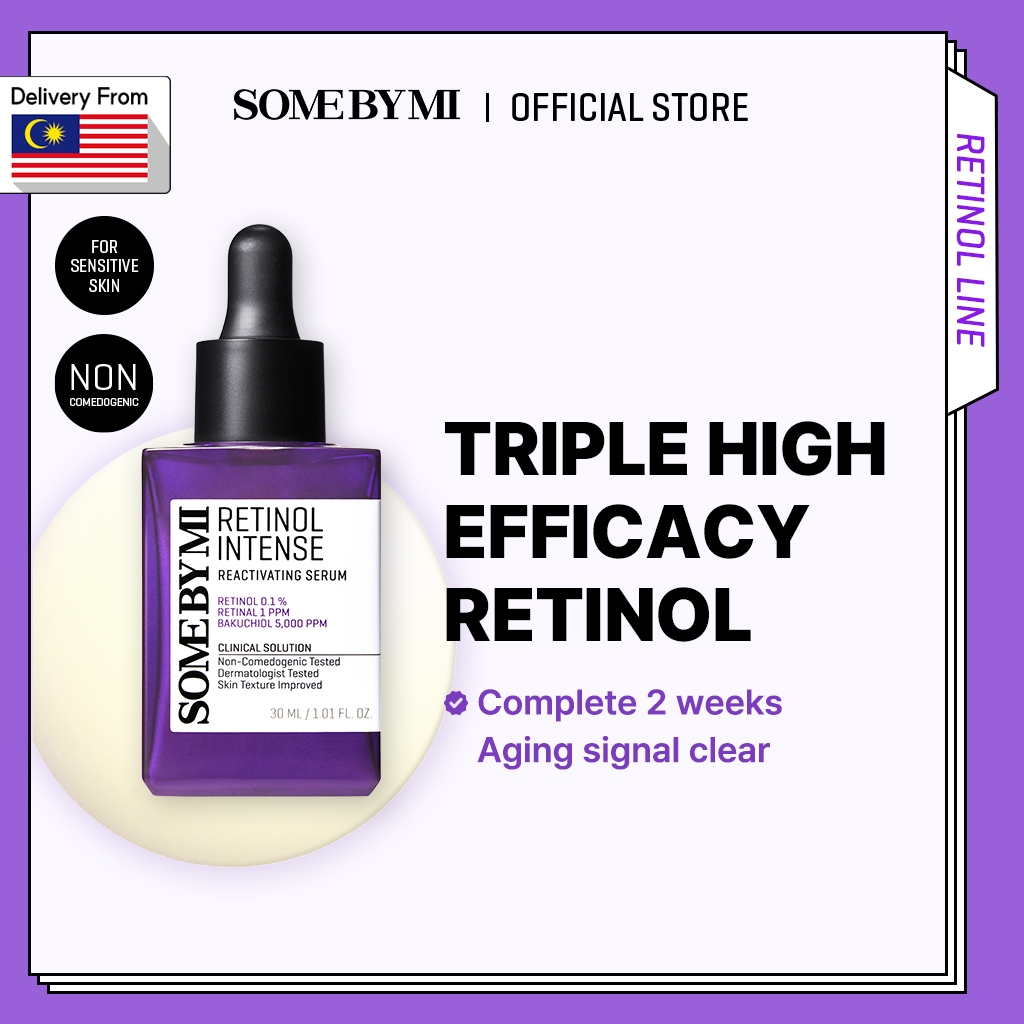 [SOME BY MI] Retinol Intense Reactivating Serum Essence 30ml [Anti-aging, Wrinkle Care, Reactivating, Vegan]