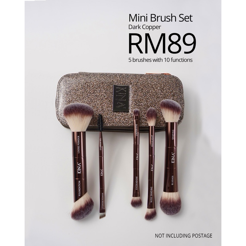 KINA BEAUTY MAKEUP BRUSH SET