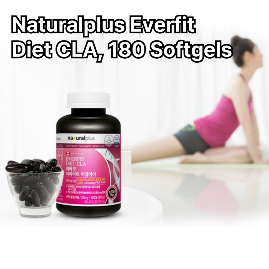 Naturalplus Everfit Diet CLA, 180 Softgels