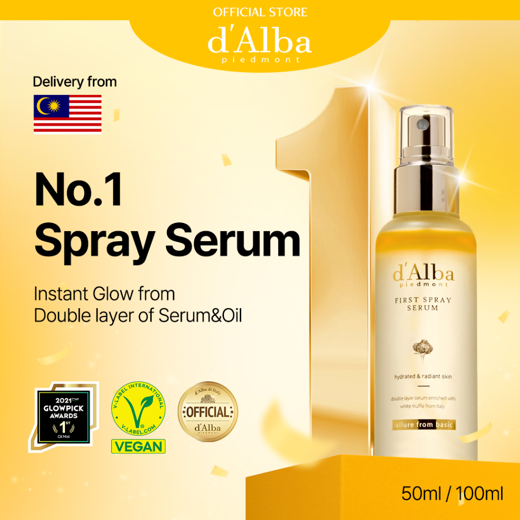 [Official] d'Alba_Store Italian White Truffle First Spray Serum 50ml&100ml