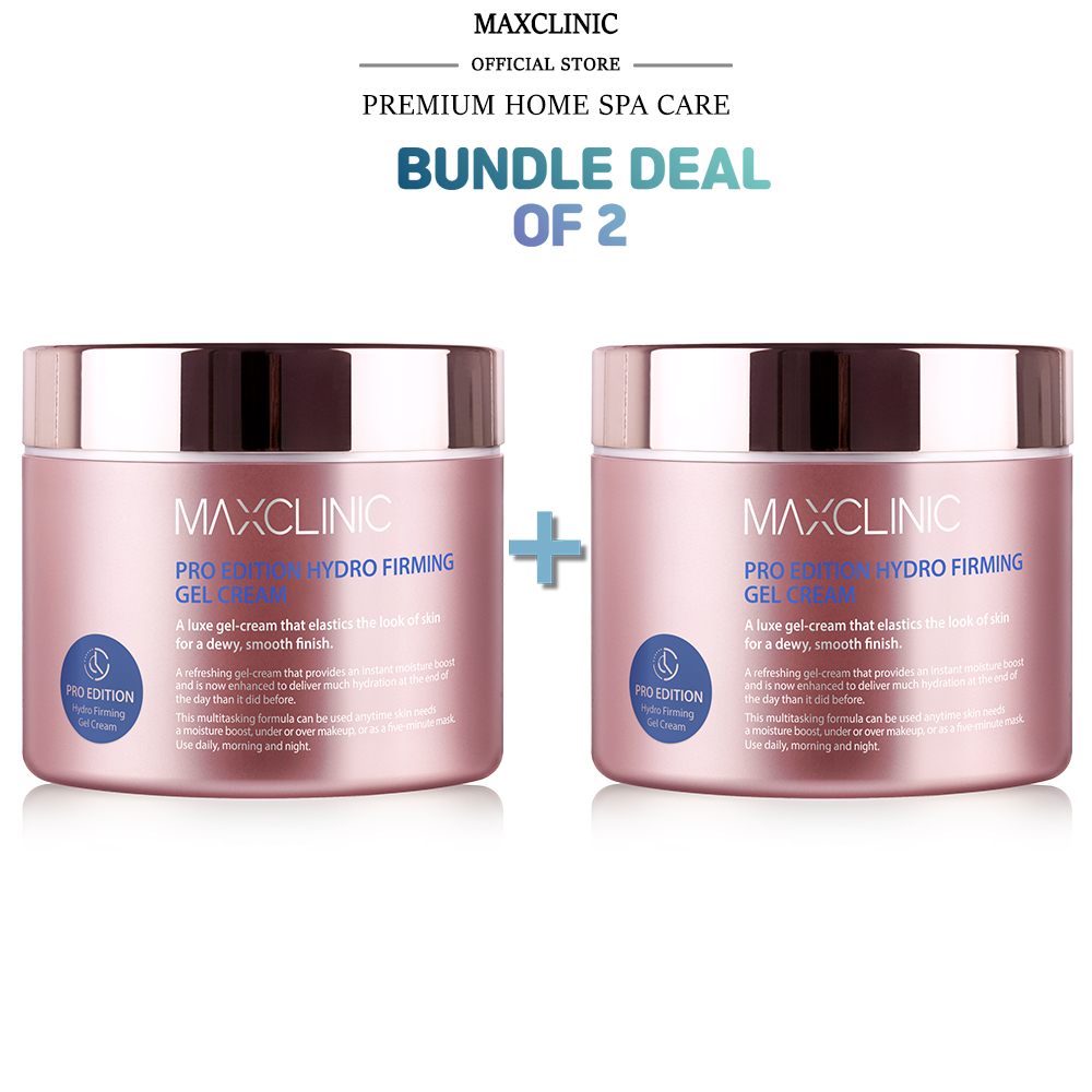 [BUNDLE DEAL of 2] MAXCLINIC Pro Edition Hydro Firming Gel Cream | Cooling & Moisturizing Jelly Cream
