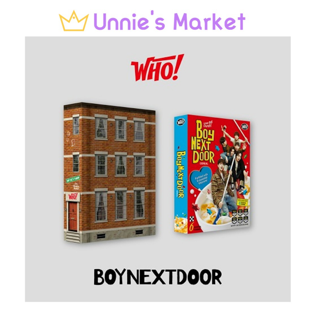 BOYNEXTDOOR WHO! (Who ver. / Crunch ver.) 1st Single Album