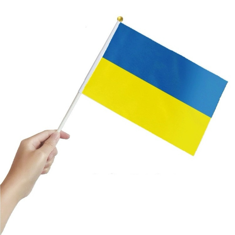 80 Ukraine Flag World Flags Fans Props National Day Japan Korea India Germany Conference Events Flags