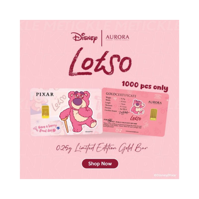 AURORA ITALIA x DISNEY/ MARVEL Limited Edition Gold Bar (0.25 Gram) (Au&hellip;