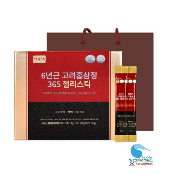 Korea 6 Year Red Ginseng Extract 365 Jelly Stick   15gx30sticks