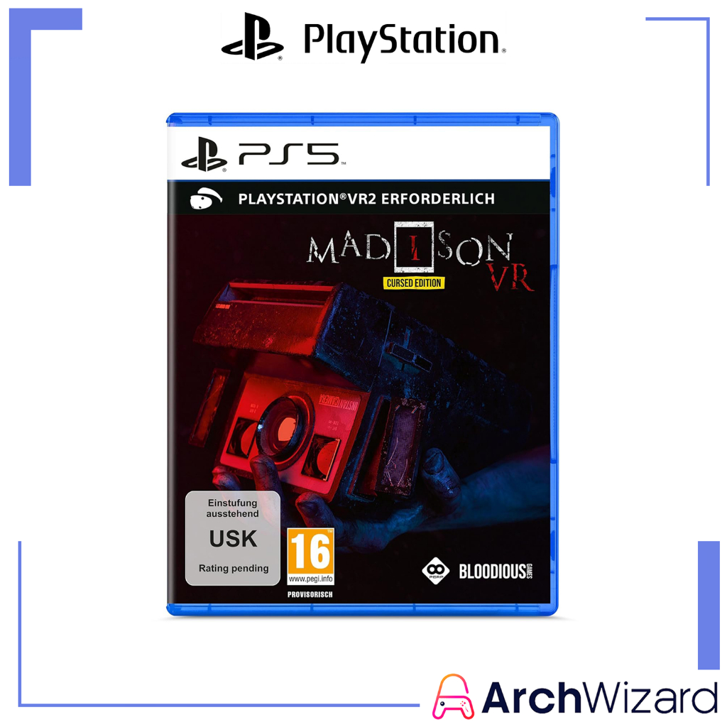 MADiSON VR - PSVR2 Psychological Horror Survival Horror Game Playstation 5 VR2 Game - ArchWizard