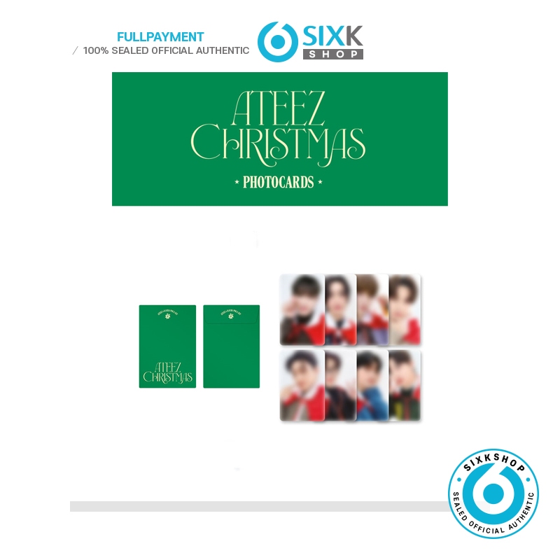 ATEEZ x KAURA 2023 CHRISTMAS PHOTOCARD SET