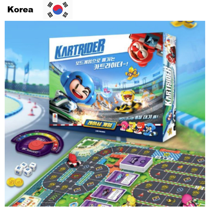 Product Name: Kart Rider Racing Game / K-Board Game / Children’s Board Game / [Shipping from Korea]