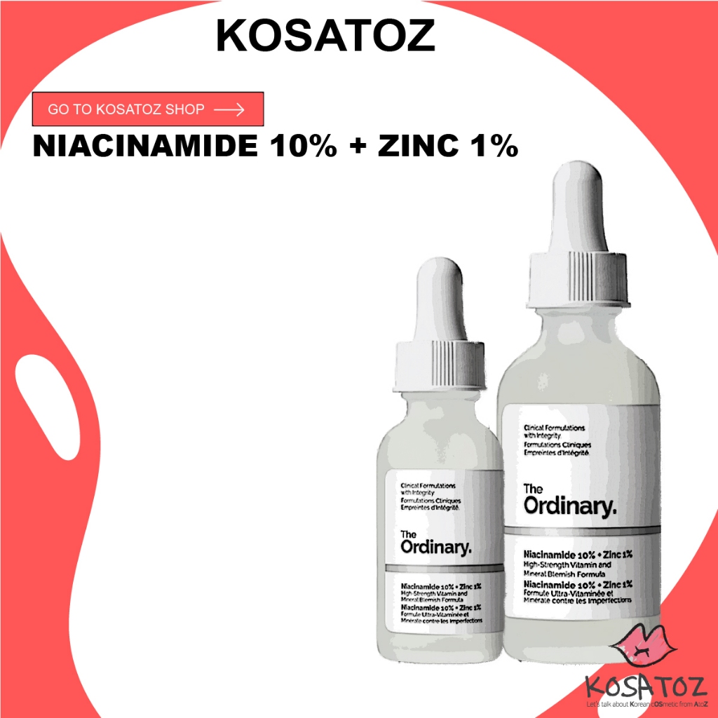 The Ordinary Niacinamide 10% + Zinc 1% 30ml / 60ml