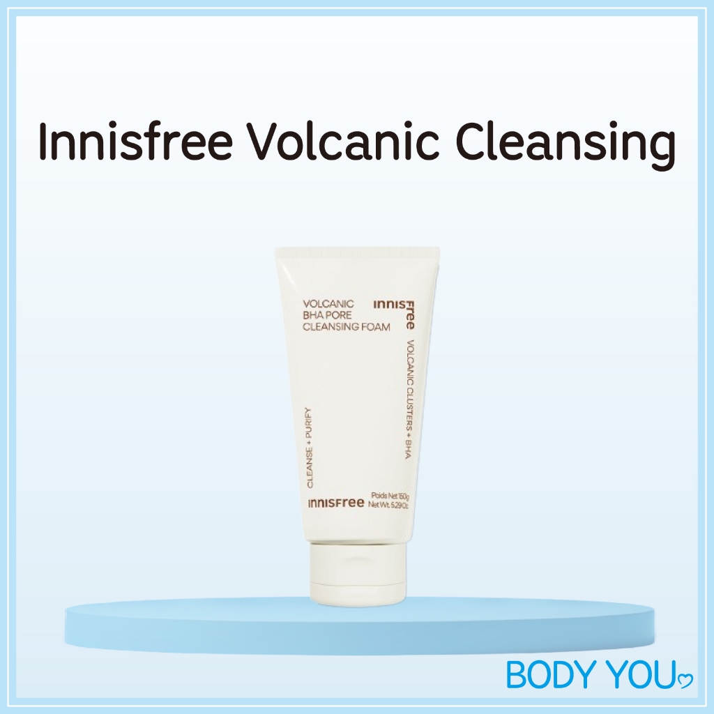 [Innisfree] Volcanic BHA Pore Cleansing Foam 150ml / Facial Moisturizer K-Beauty Skincare Sensitive Skin Health Acne Whitening Blackheads Mask Pack *innisfree