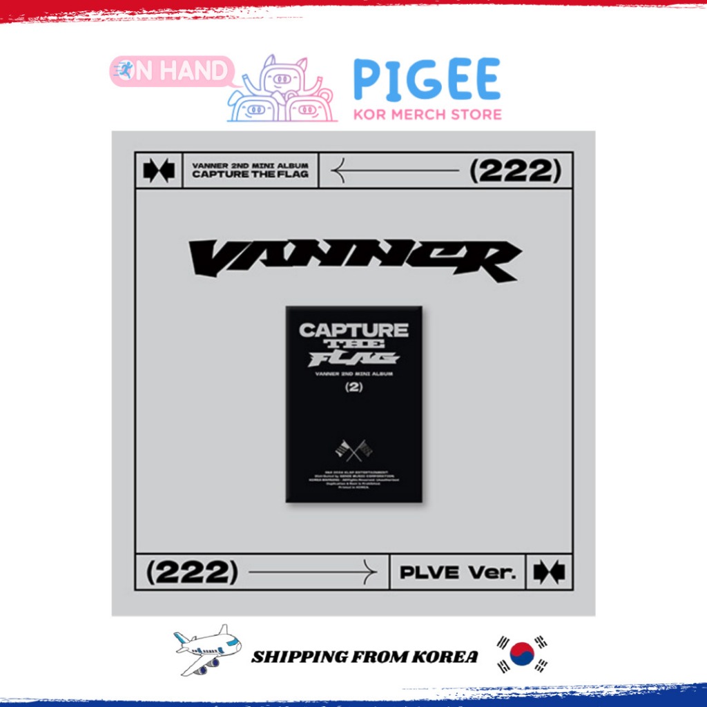 VANNER - [ CAPTURE THE FLAG ] 2ND Mini Album (PLVE Ver.)