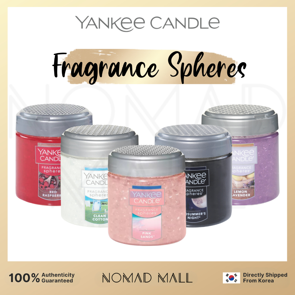 [Yankee Candle] Fragrance Spheres ( Midsummer's Night / Pink Sands / Lemon Lavender / Clean Cotton / Black Cherry / Bahama Breeze )