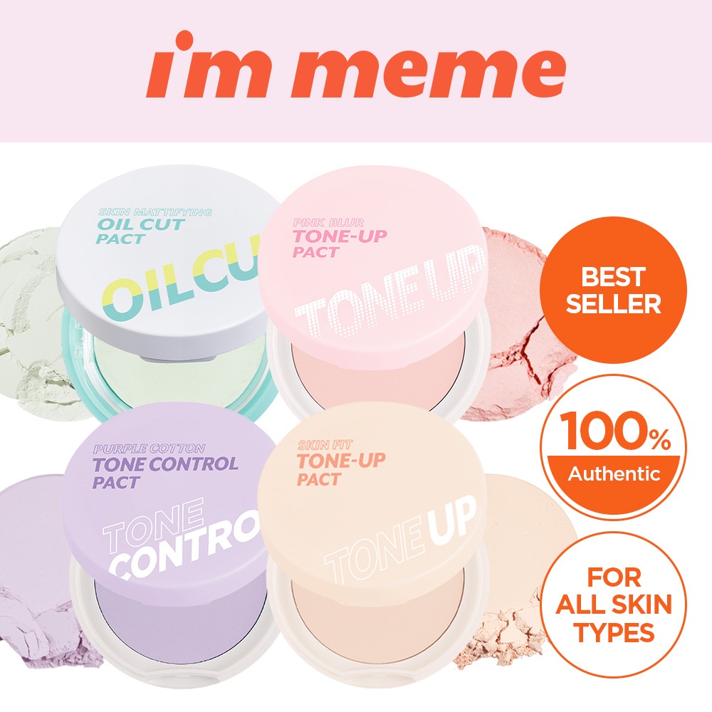 IM MEME OFFICIAL Powder Pact Series With Mirror