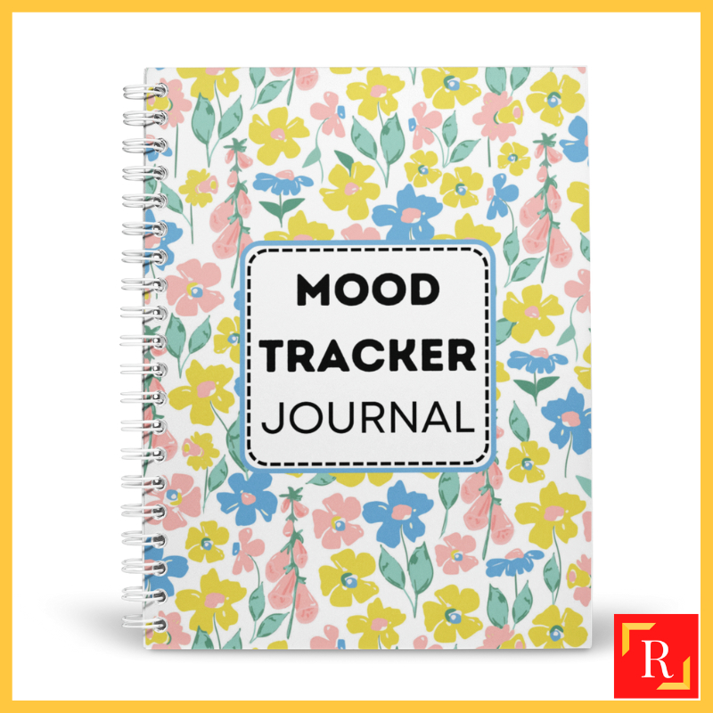 Daily Mood Tracker Journal/Spiral Notebook/Double Ring Notebook 4-(A5 | 120 pages)|ROYCE PUBLISHING