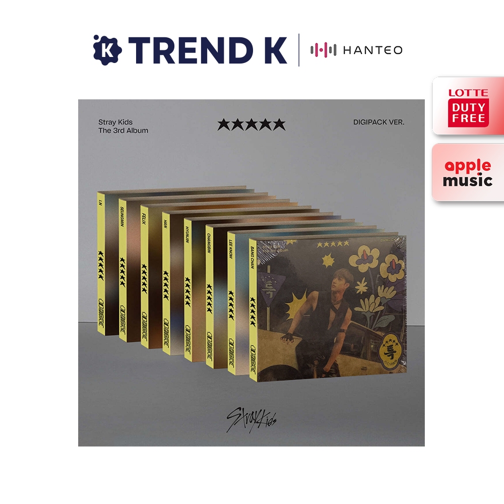 (Site POB) STRAY KIDS - The 3rd Album [★★★★★ (5-STAR)] (Digipack Ver.)