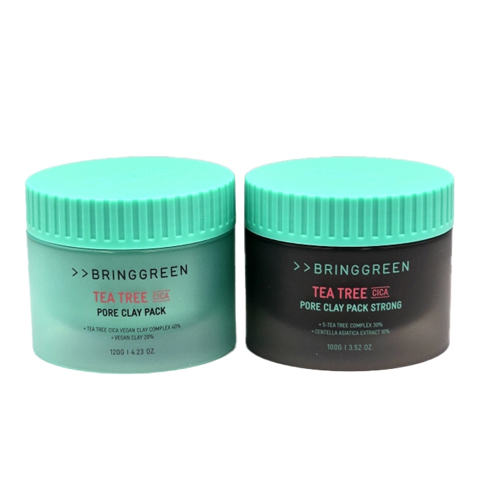 [Bring Green] Tea Tree Cica Clay / Strong Pack 120g / 100g