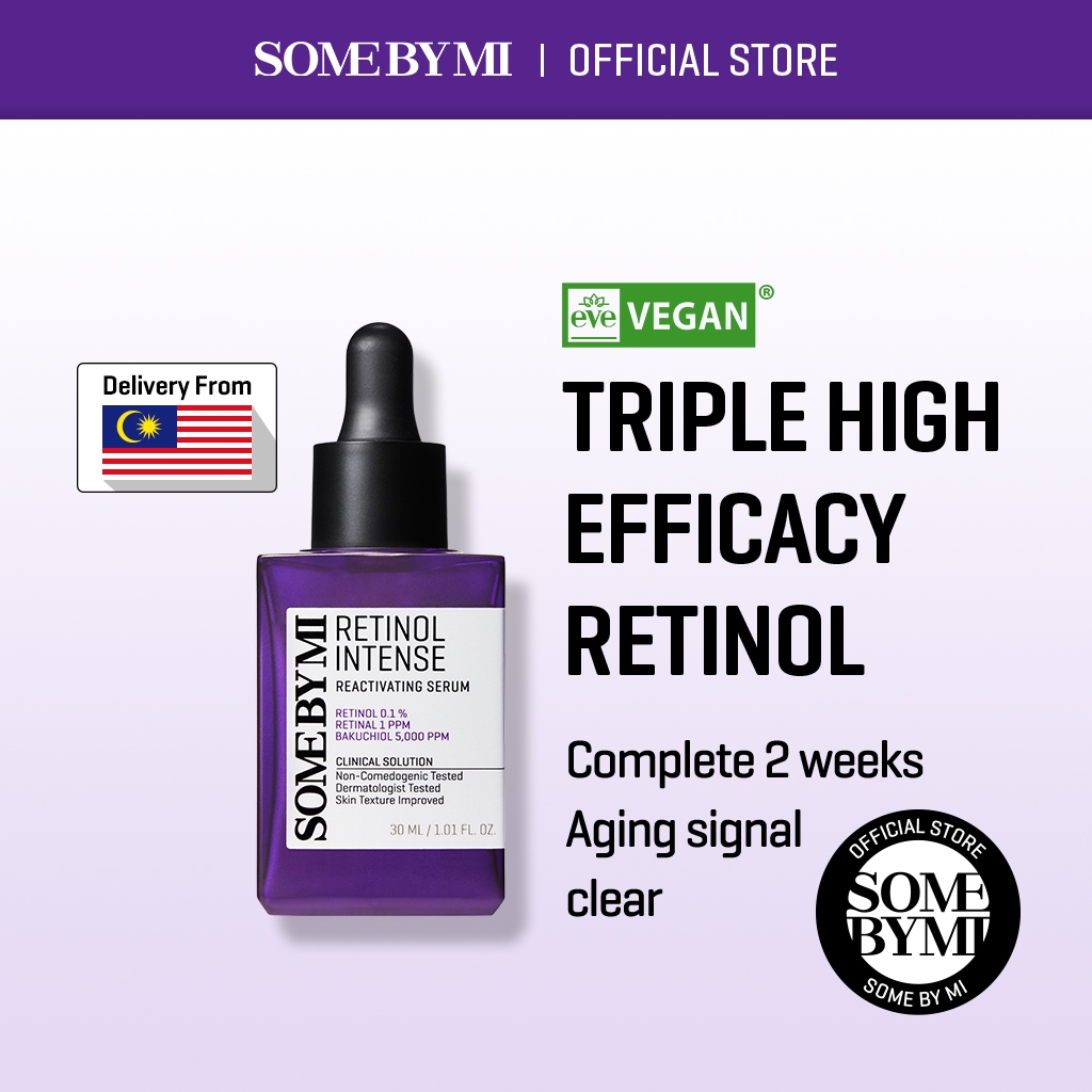 [SOME BY MI] Retinol Intense Reactivating Serum Essence 30ml [Anti-aging, Wrinkle Care, Reactivating, Vegan]