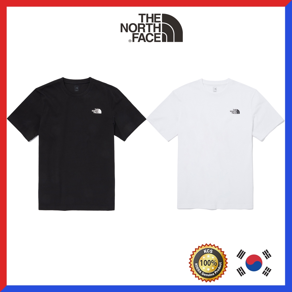 The North Face Basic T-shirt, stylish COTTON BASIC/SR/TEE 3 NT7UQ49A popular in Korea