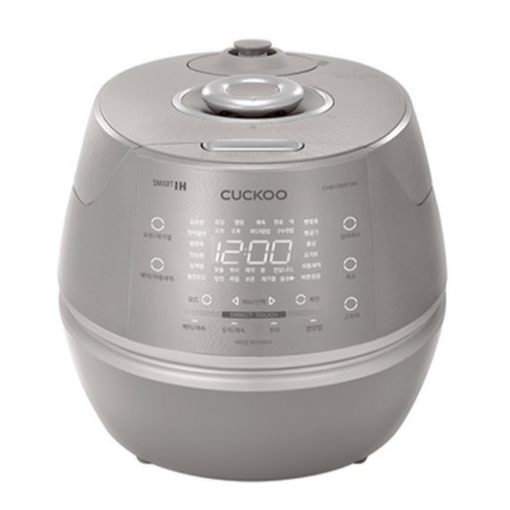 Cuckoo Electronics IH Electric Pressure Rice Cooker Grace Silver fot 6 & 10 Person