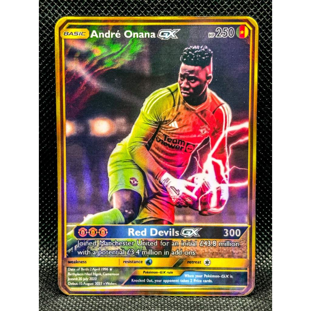 Andre Onana GX Pokemon Card