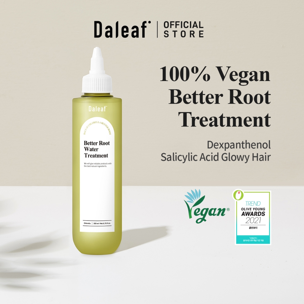 [DALEAF] Chlorella Better Root Water Treatment 200ml (Vegan, Repair Damaged Hair, Steaming Effect, Anti Hair Loss)