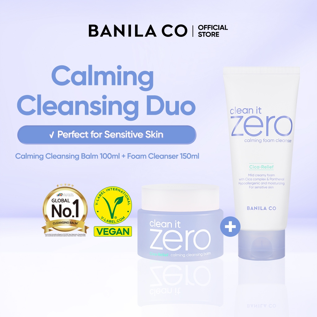 BANILA CO_Clean It Zero Calming Set Cleansing Balm + Cleansing Foam