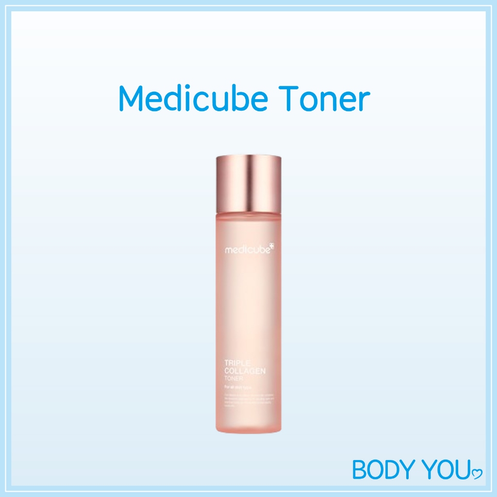 [Medicube] Triple Collagen Toner 4.0 140ml / Facial Moisturizer K-Beauty Skincare Sensitive Skin Health Acne Pore Treatment Whitening Hyaluronic Acid *Medicube