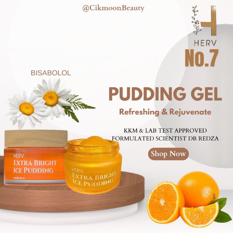 HERV Extra Bright Ice Pudding No.7 Skincare