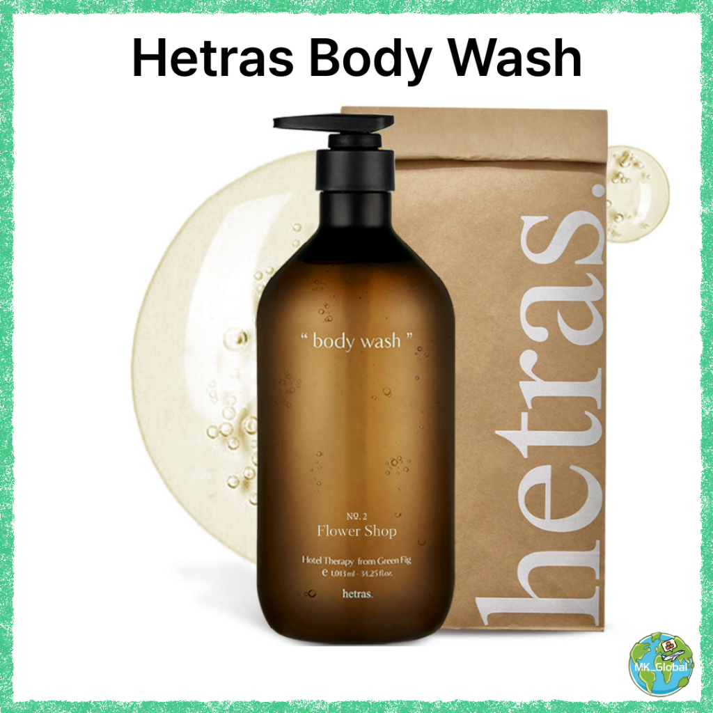 [Hetras] Hotel Scent Therapy Body Wash - Big Size - Luxurious Aromatherapy Shower Gel for Hotel Spa Experience