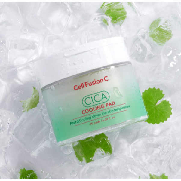 [K-Beauty] Cell fusion C Postal Alpha Cica Cooling Pads 70 Sheets