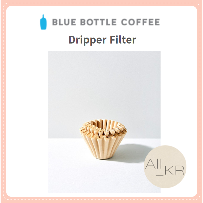 Blue Bottle Dripper Filter/1 Box (30 pieces)/Shipping from Korea✈️