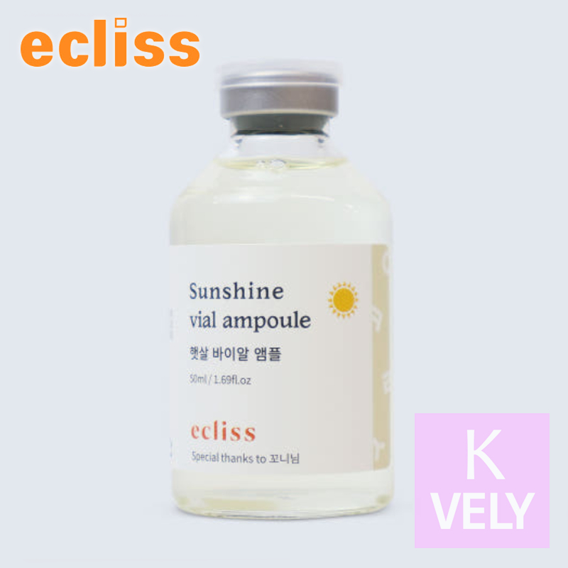 Eclisse Niacinamide Sunshine Vial Ampoule 50ml / Dull Skin Tone, Dark Spots, Pigmentation