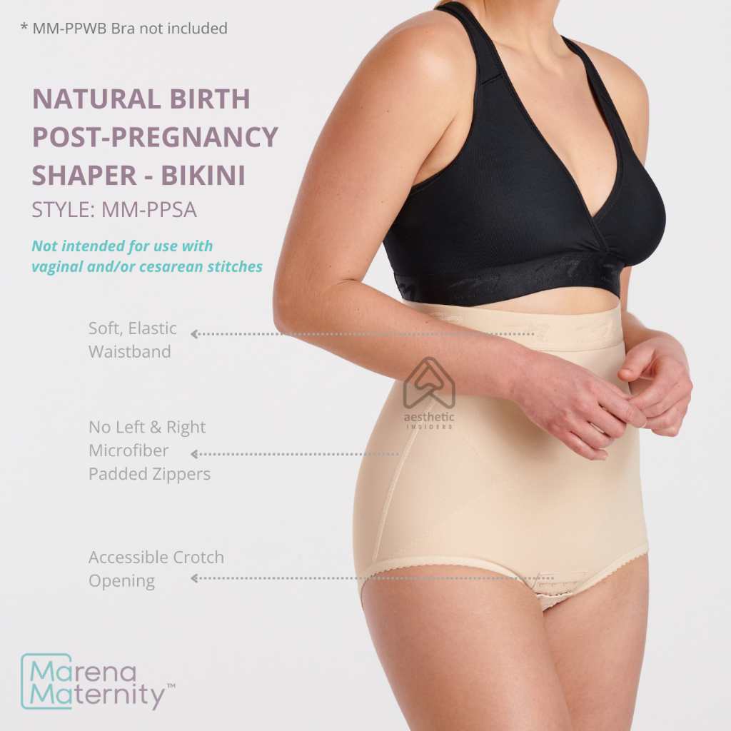 MM-PPSA Marena Maternity Natural Birth Post Pregnancy Shaper Compression Bikini